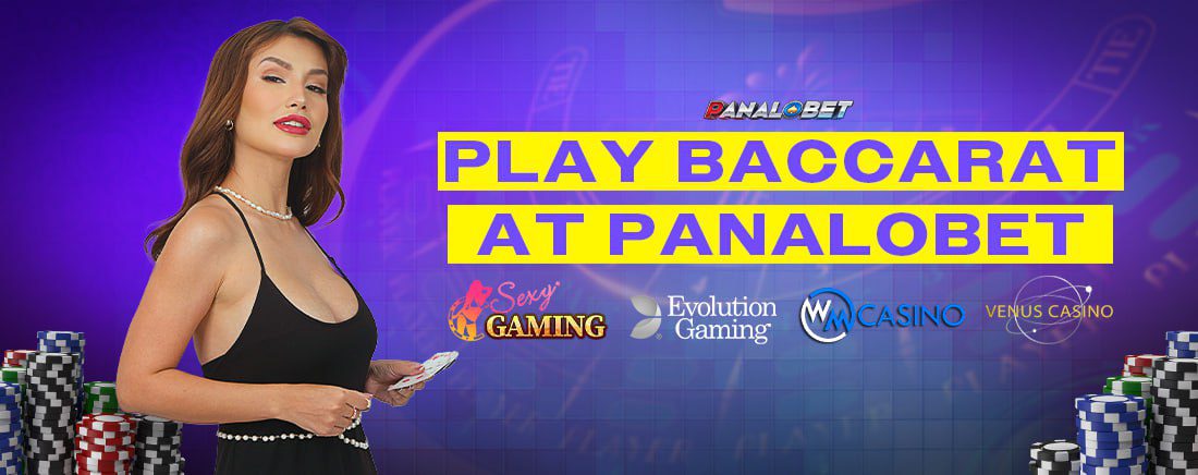 BACCARAT on Panalobet's Live Casino game